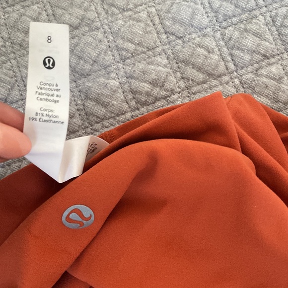 Lulu lemon leggings- burnt orange align high rise 28” - Picture 4 of 4
